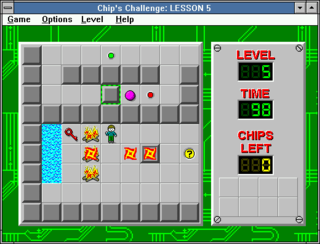 Chip's Challenge (Microsoft Entertainment Pack 4)